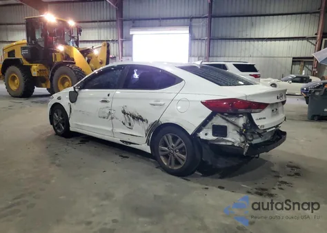 2018 Hyundai Elantra Sel z USA, uszkodzony, nr VIN 5NPD84LFXJH341217